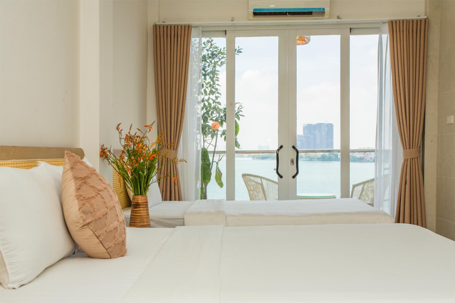 Ha Thanh Stay - Westlake Apartment Hanoi Exterior foto